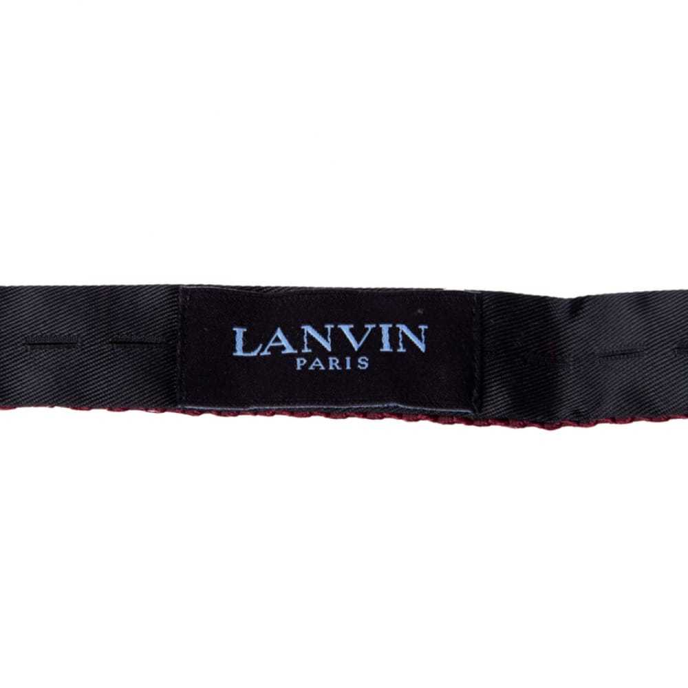 Lanvin Silk tie - image 4
