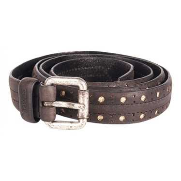 Closed Leather belt