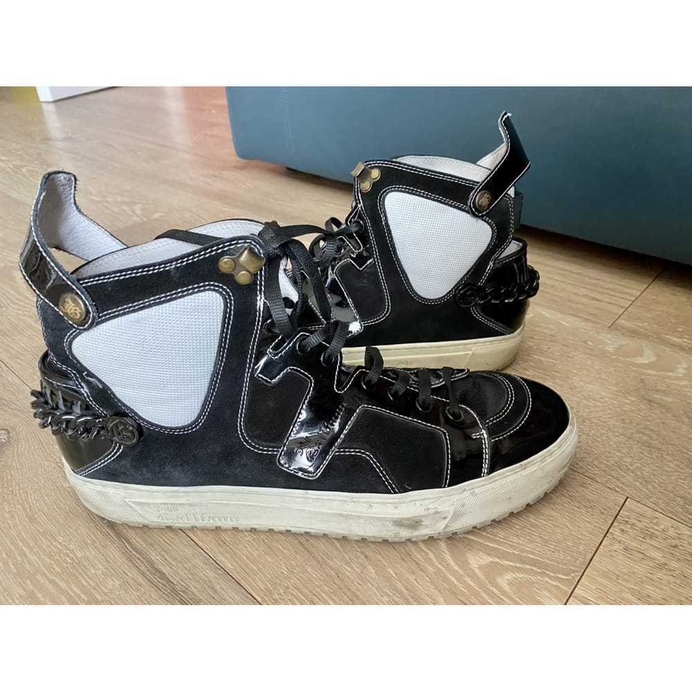 Galliano Patent leather high trainers - image 3