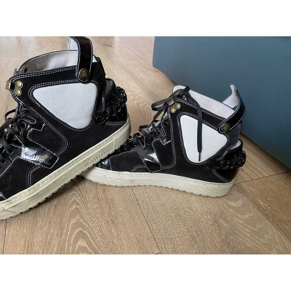 Galliano Patent leather high trainers - image 4