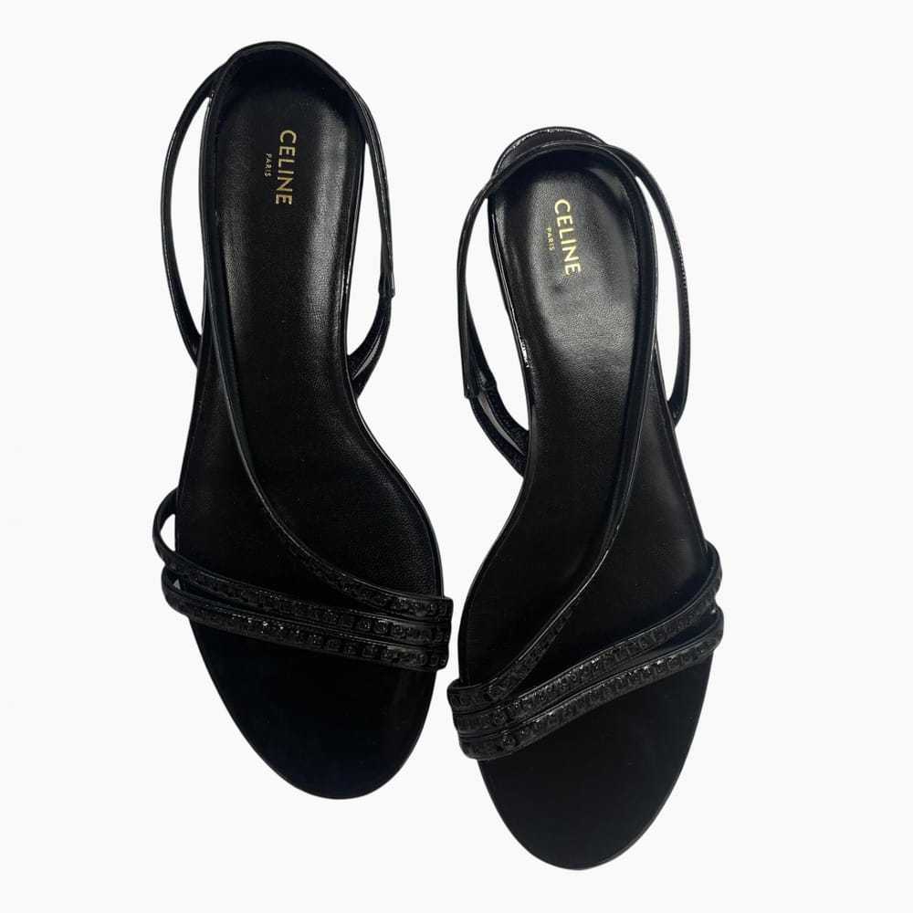 Celine Sharp leather sandal - image 2