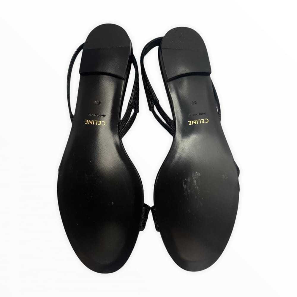 Celine Sharp leather sandal - image 3