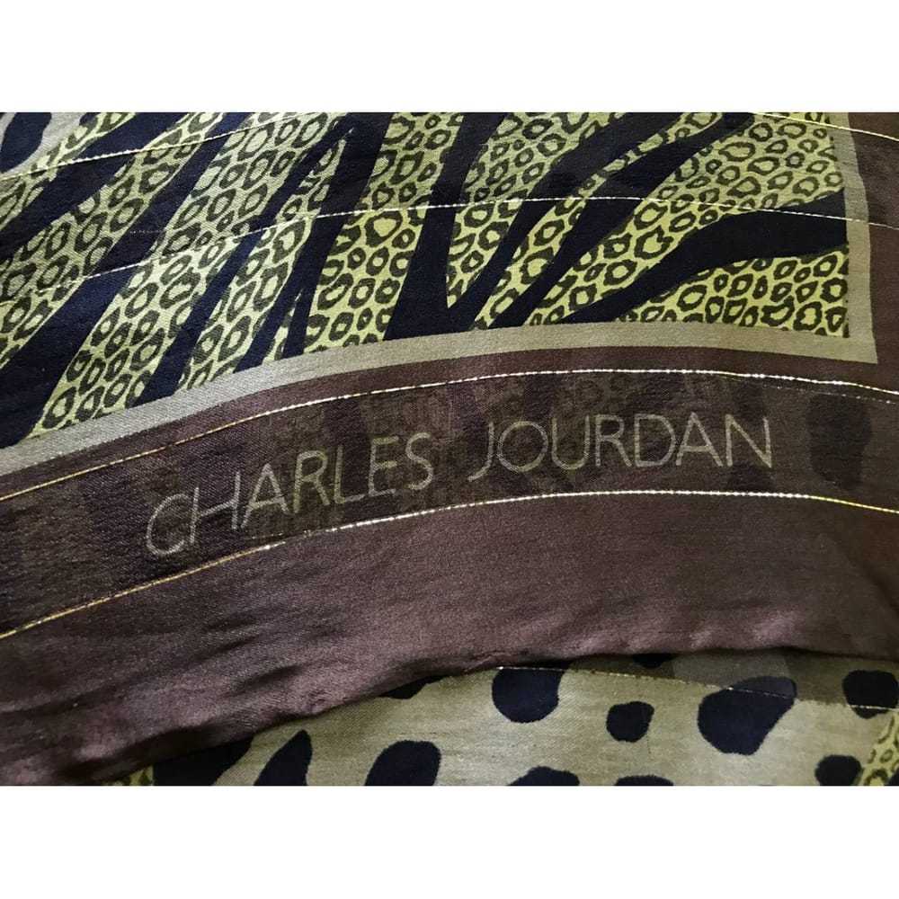 Charles Jourdan Silk scarf - image 6