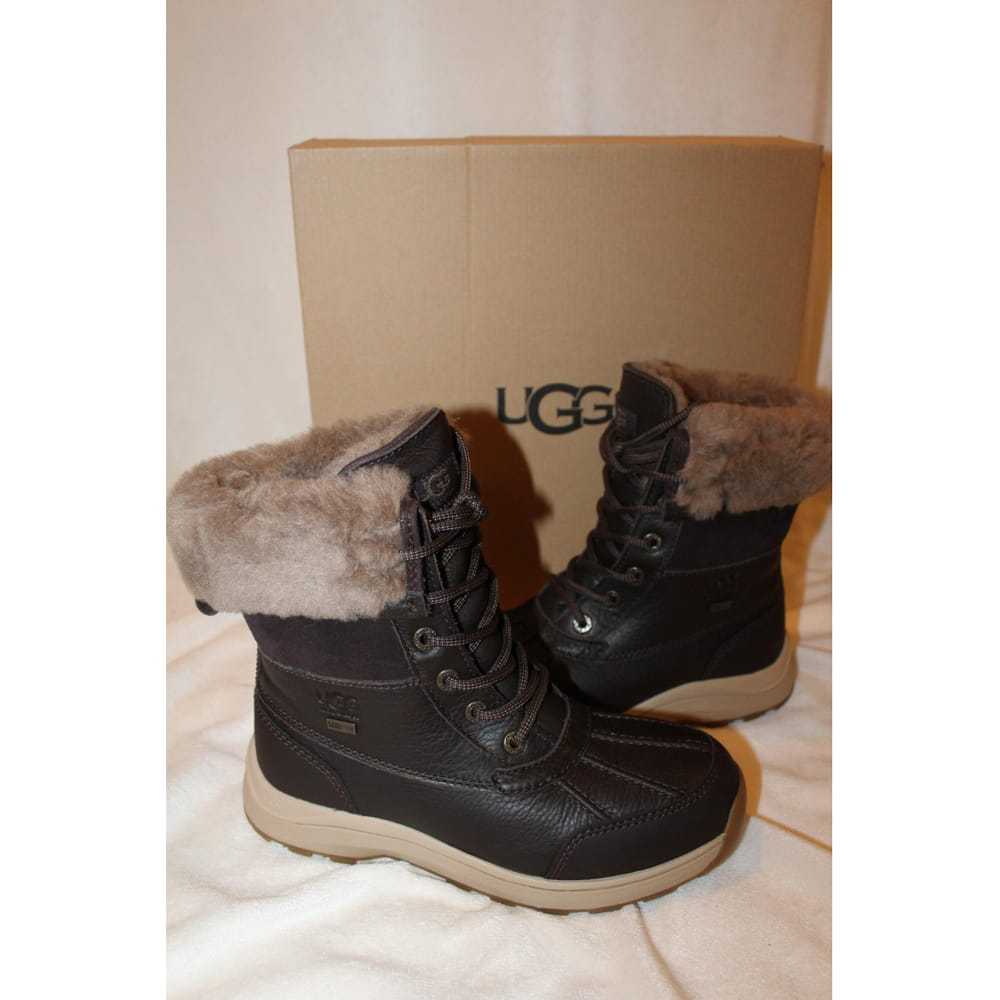 Ugg Leather lace up boots - image 4