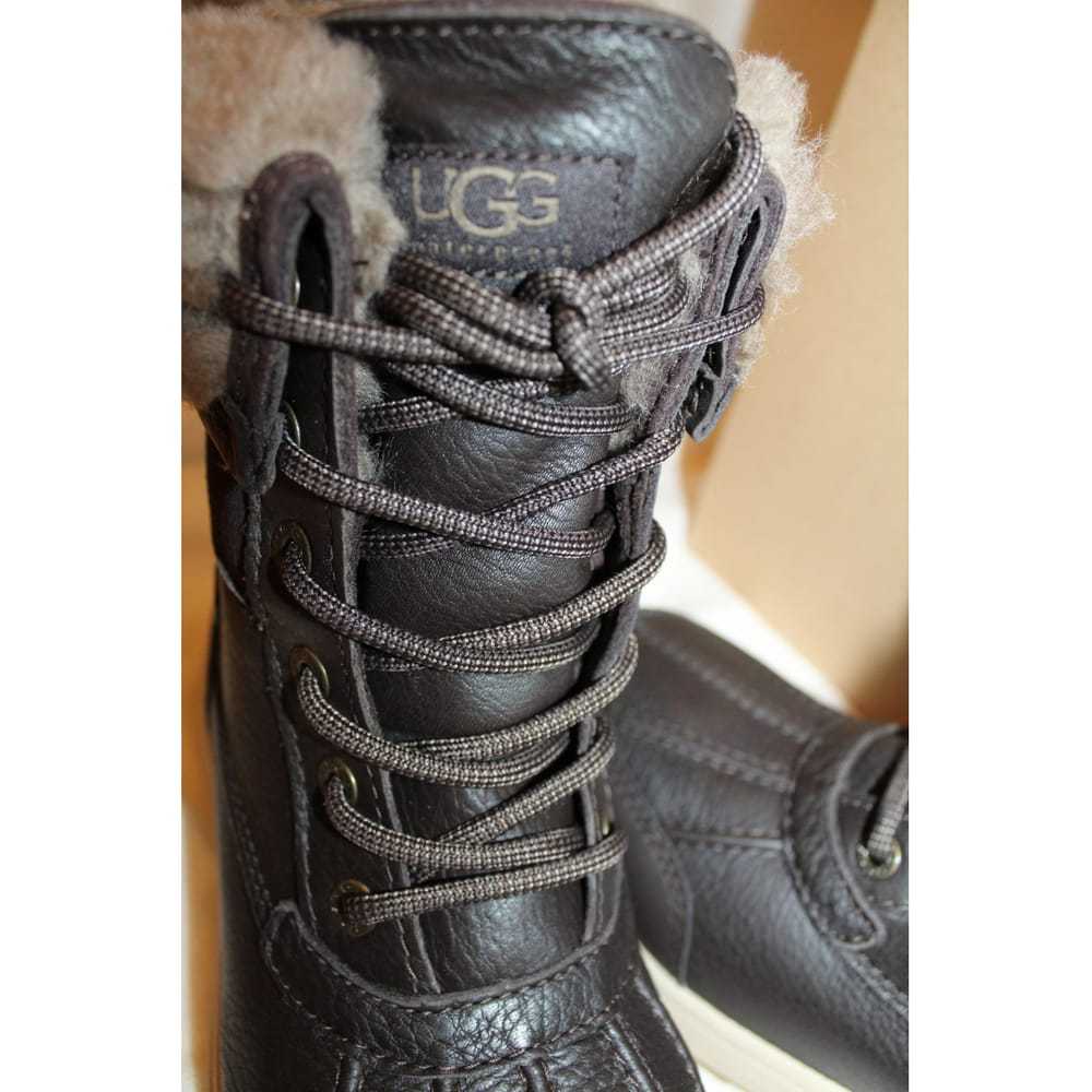 Ugg Leather lace up boots - image 8