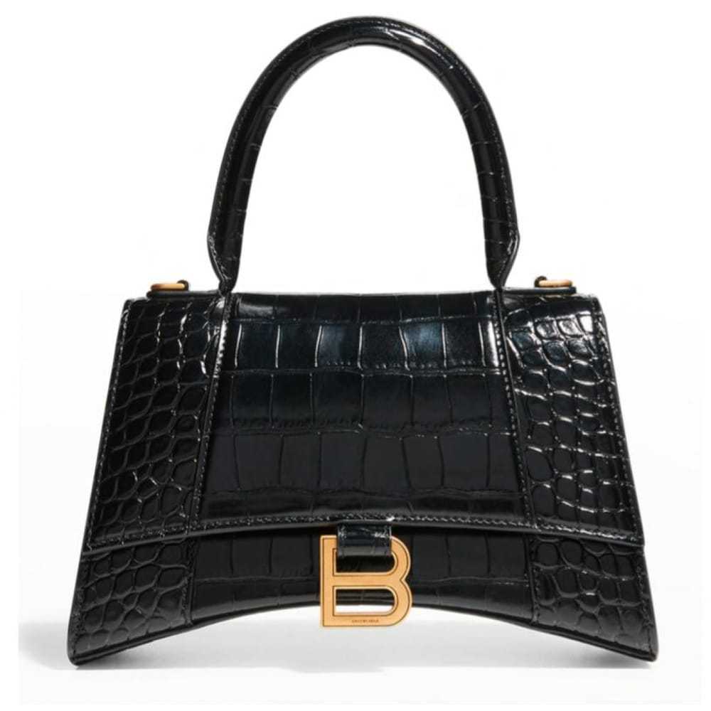 Balenciaga Hourglass leather handbag - image 4