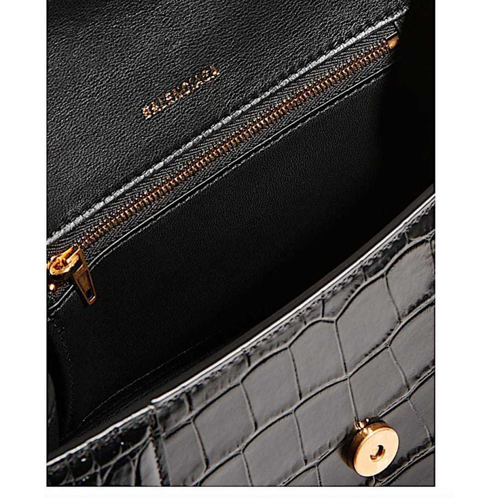 Balenciaga Hourglass leather handbag - image 6