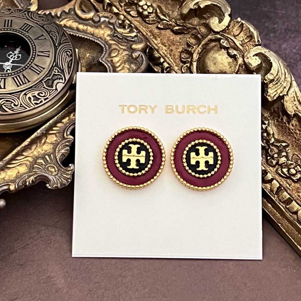 Tory Burch Leather earrings - image 3