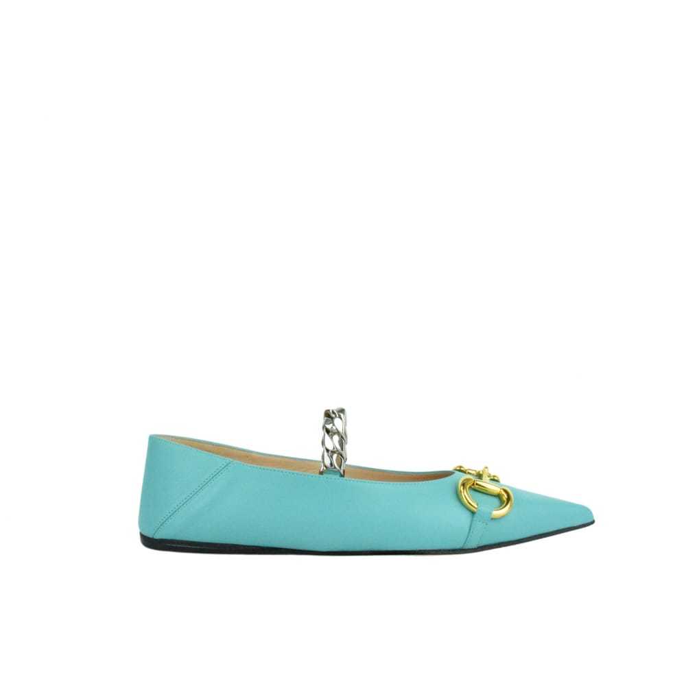 Gucci Leather ballet flats - image 5