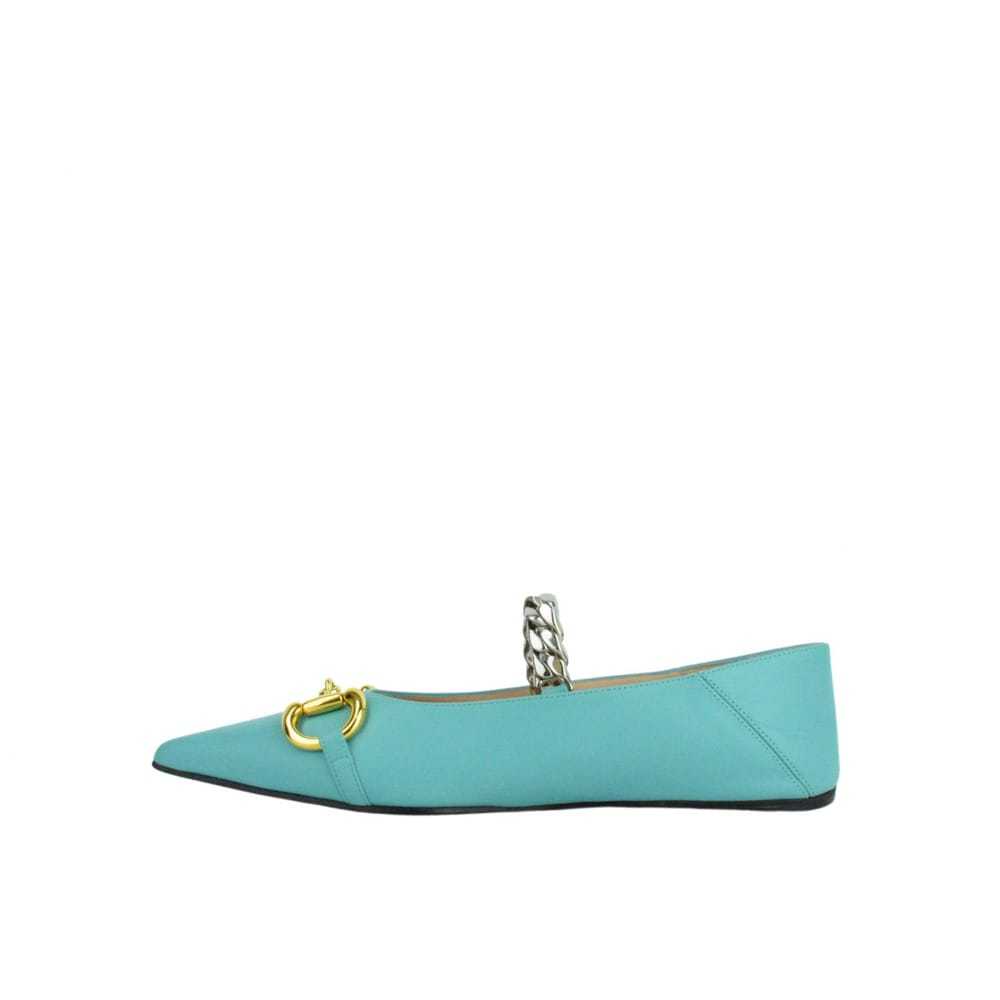 Gucci Leather ballet flats - image 6