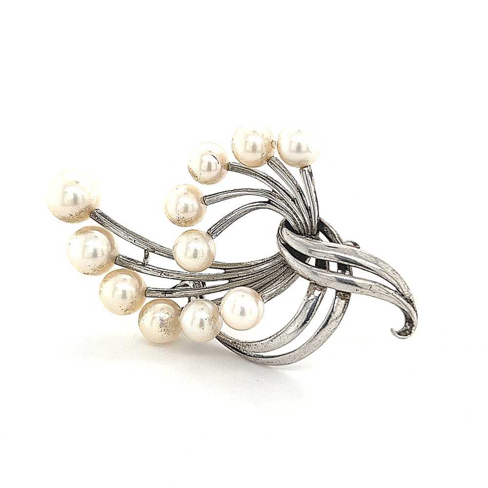 Mikimoto Silver pin & brooche - image 12