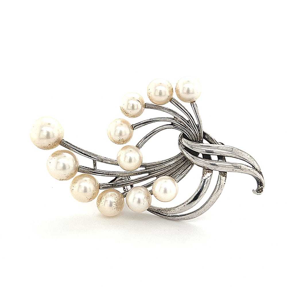 Mikimoto Silver pin & brooche - image 1