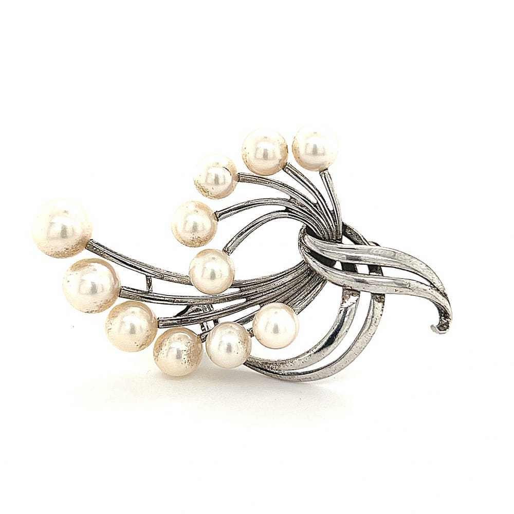 Mikimoto Silver pin & brooche - image 2