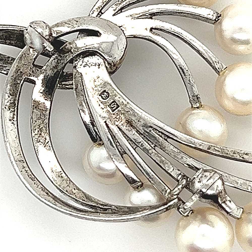 Mikimoto Silver pin & brooche - image 4