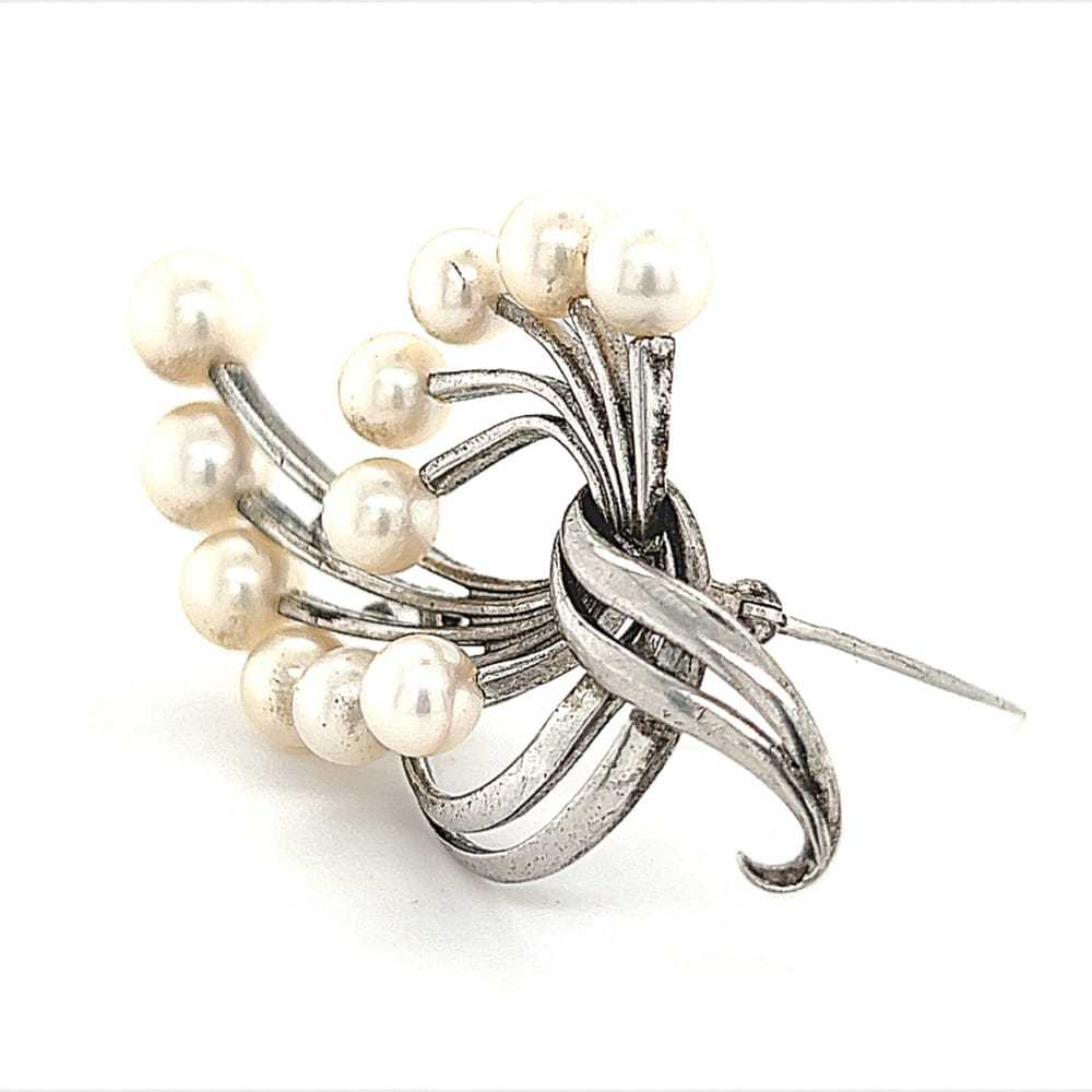 Mikimoto Silver pin & brooche - image 6