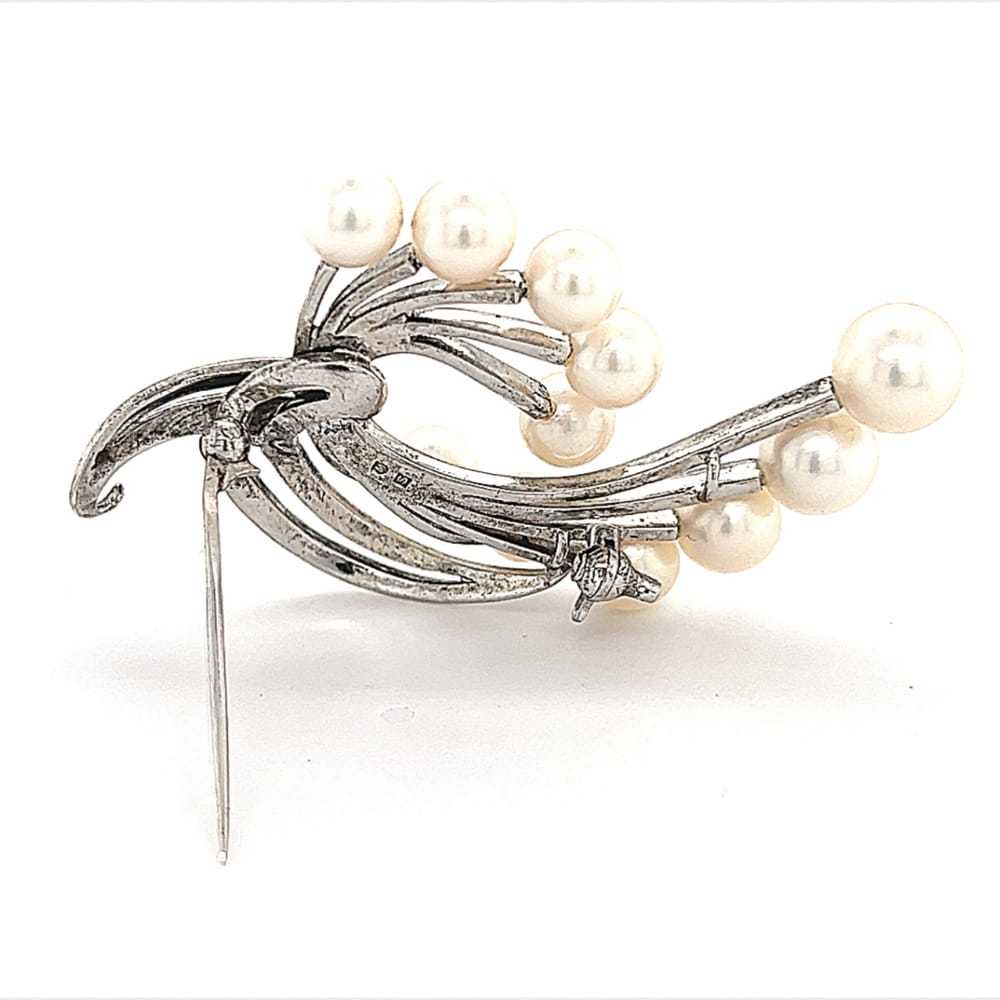 Mikimoto Silver pin & brooche - image 9