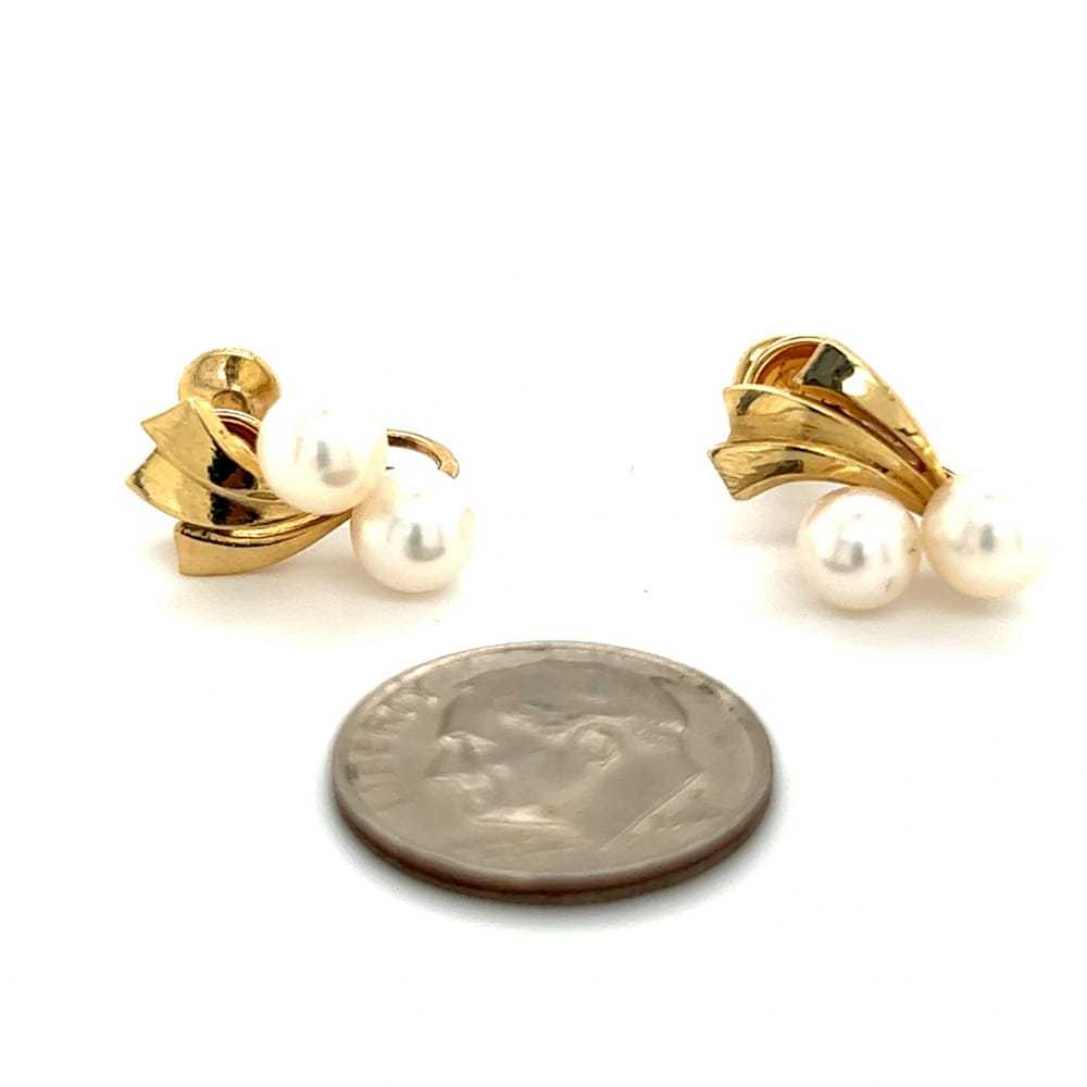 Mikimoto Pearl earrings - image 5