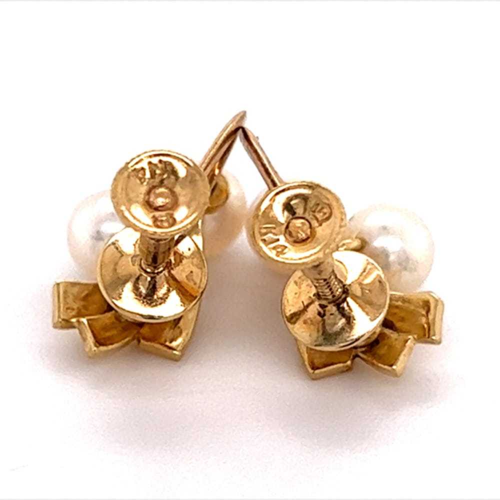 Mikimoto Pearl earrings - image 8