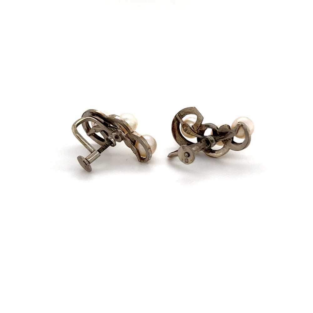 Mikimoto Silver earrings - image 10