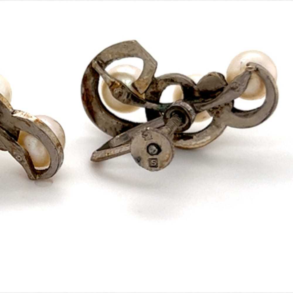 Mikimoto Silver earrings - image 7