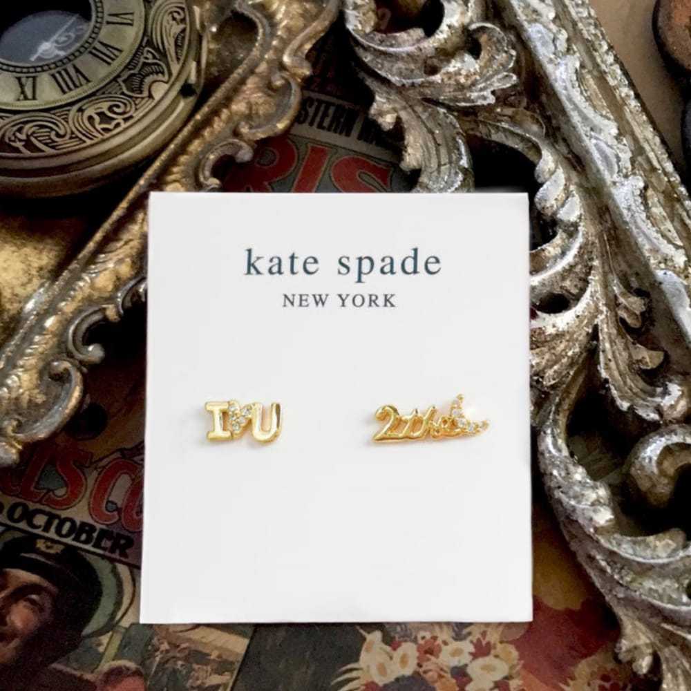 Kate Spade Crystal earrings - image 3
