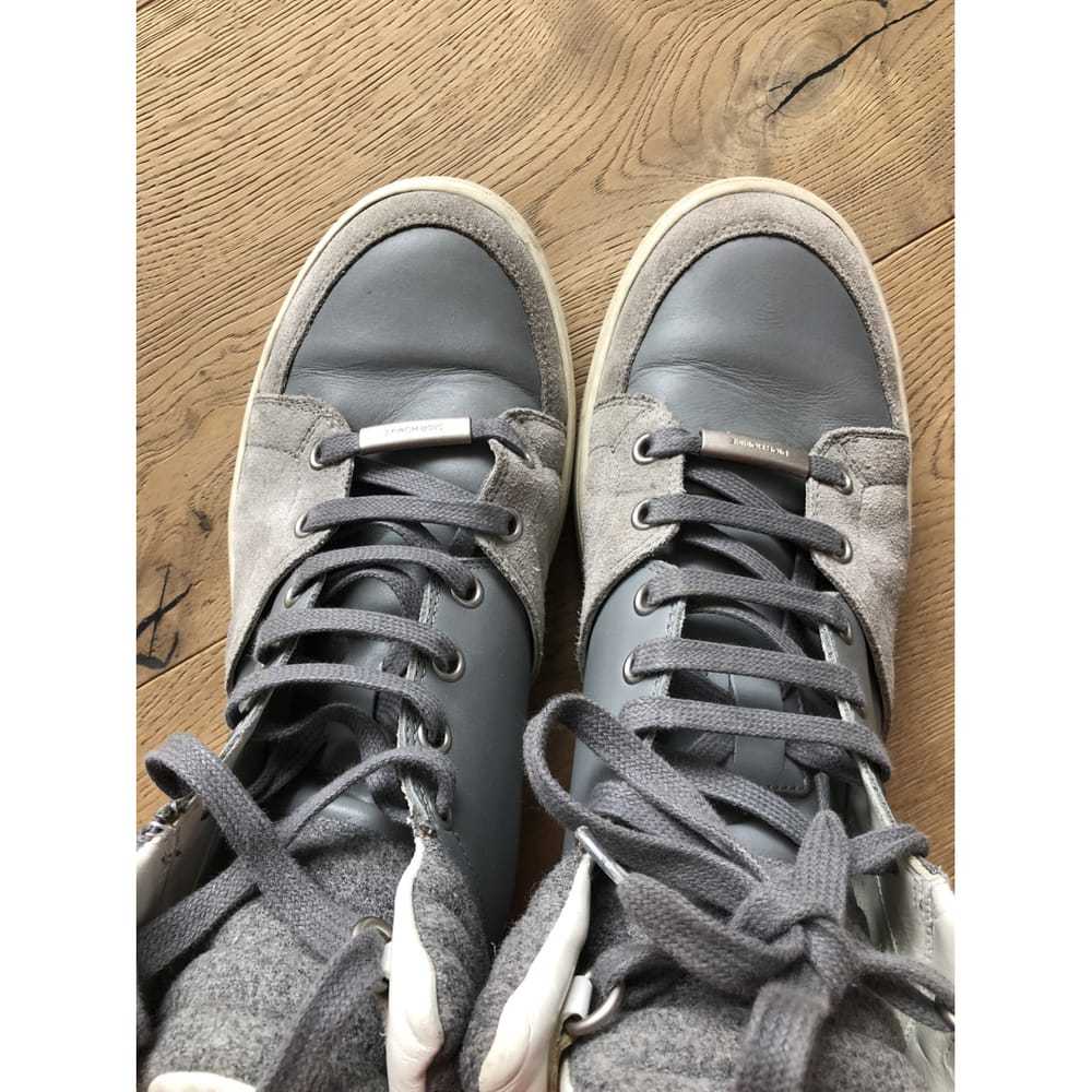 Dior Homme Leather high trainers - image 5