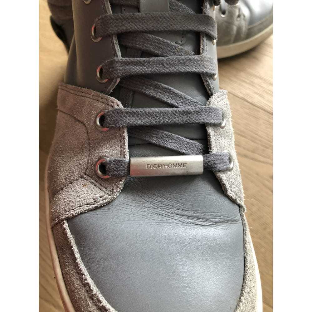 Dior Homme Leather high trainers - image 7