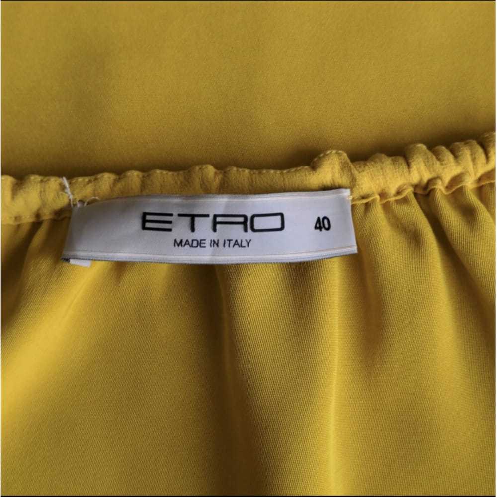 Etro Silk mini dress - image 2