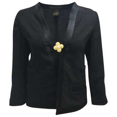 LOUIS VUITTON Men's Uniform Blazer Jacket Size EU 48 US 38 Blue Wool Two  Button