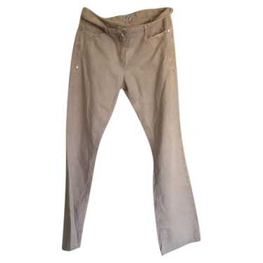 Armani Collezioni Linen straight pants