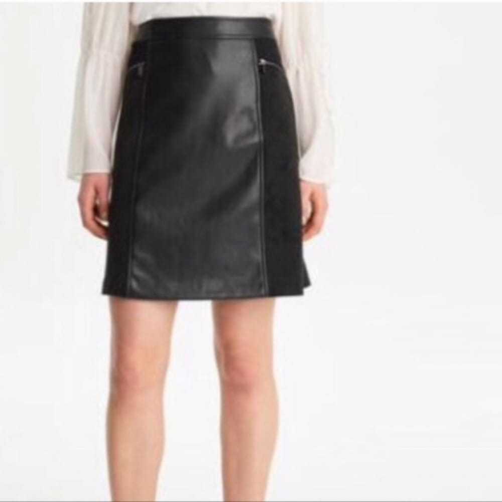 Karl Lagerfeld Leather mini skirt - image 3