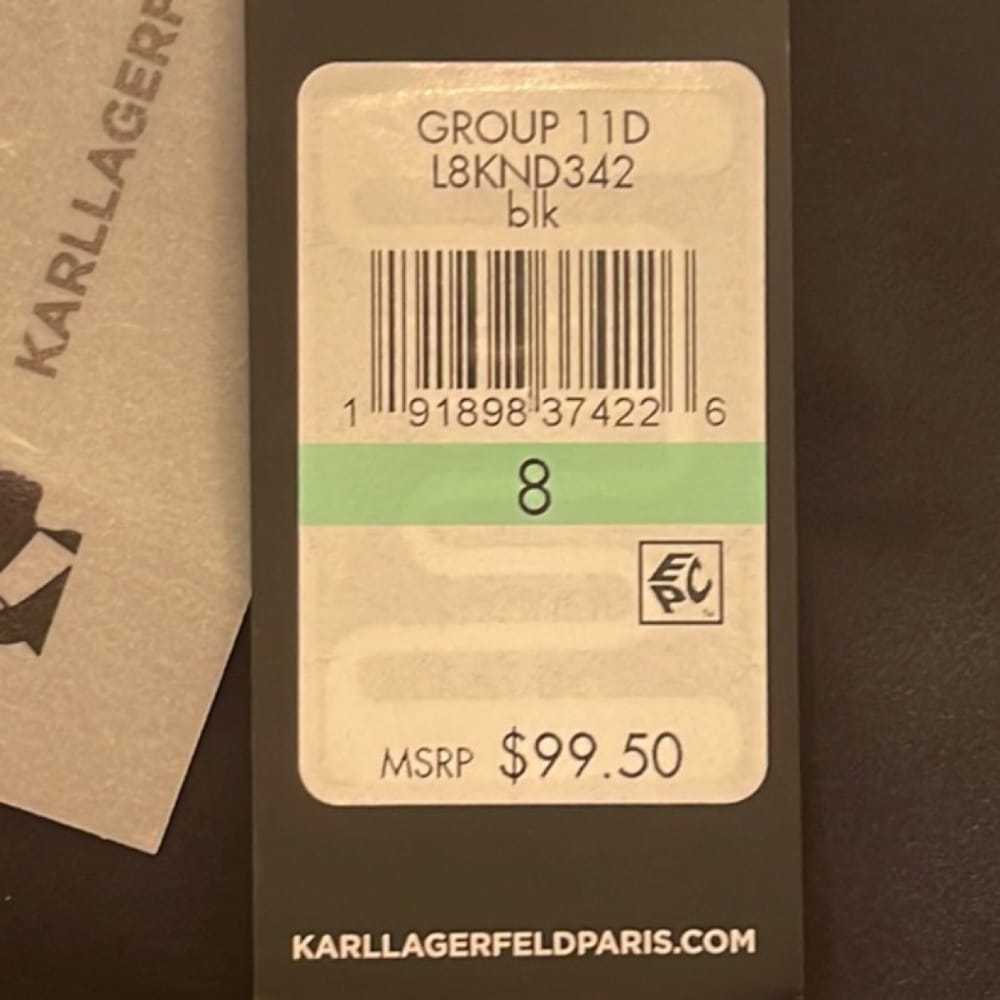 Karl Lagerfeld Leather mini skirt - image 9