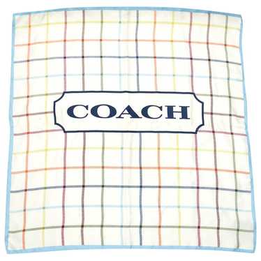Coach Silk handkerchief