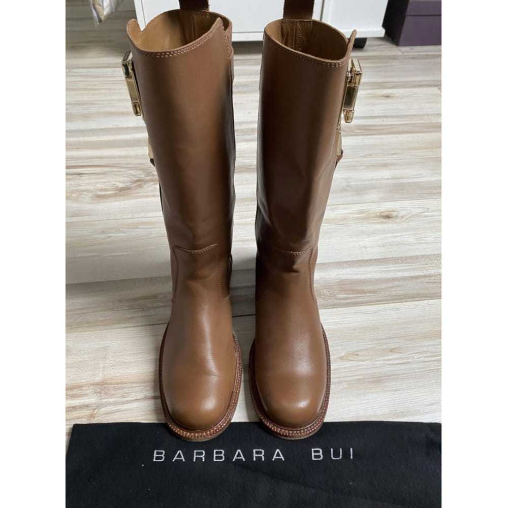 Barbara Bui Leather biker boots - image 3