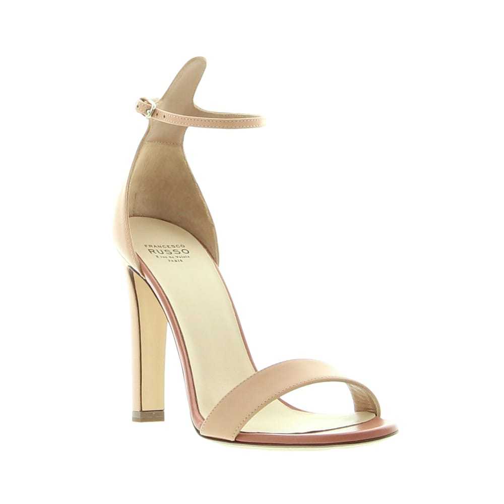 Francesco Russo Leather sandals - image 2