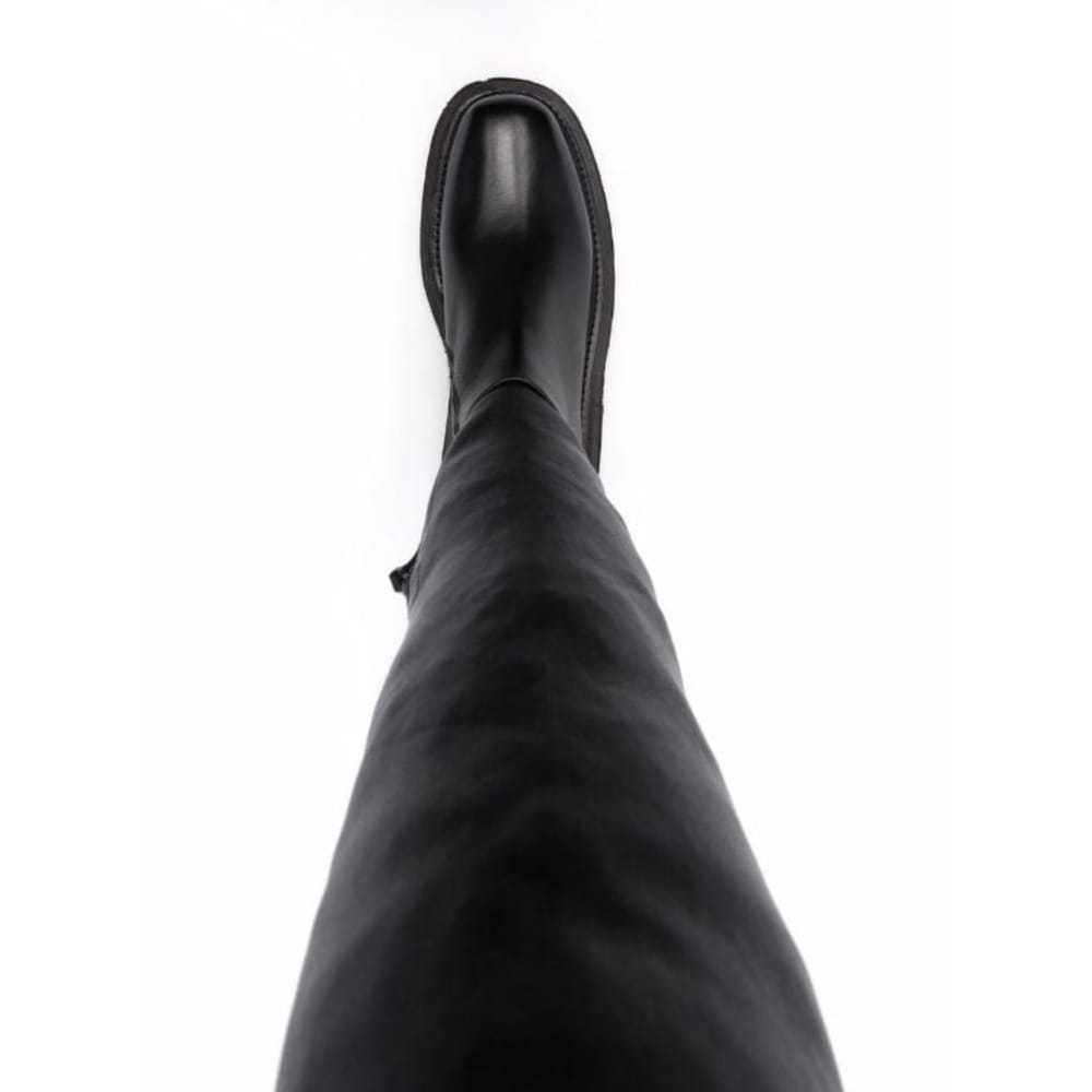 Marsèll Leather wellington boots - image 4