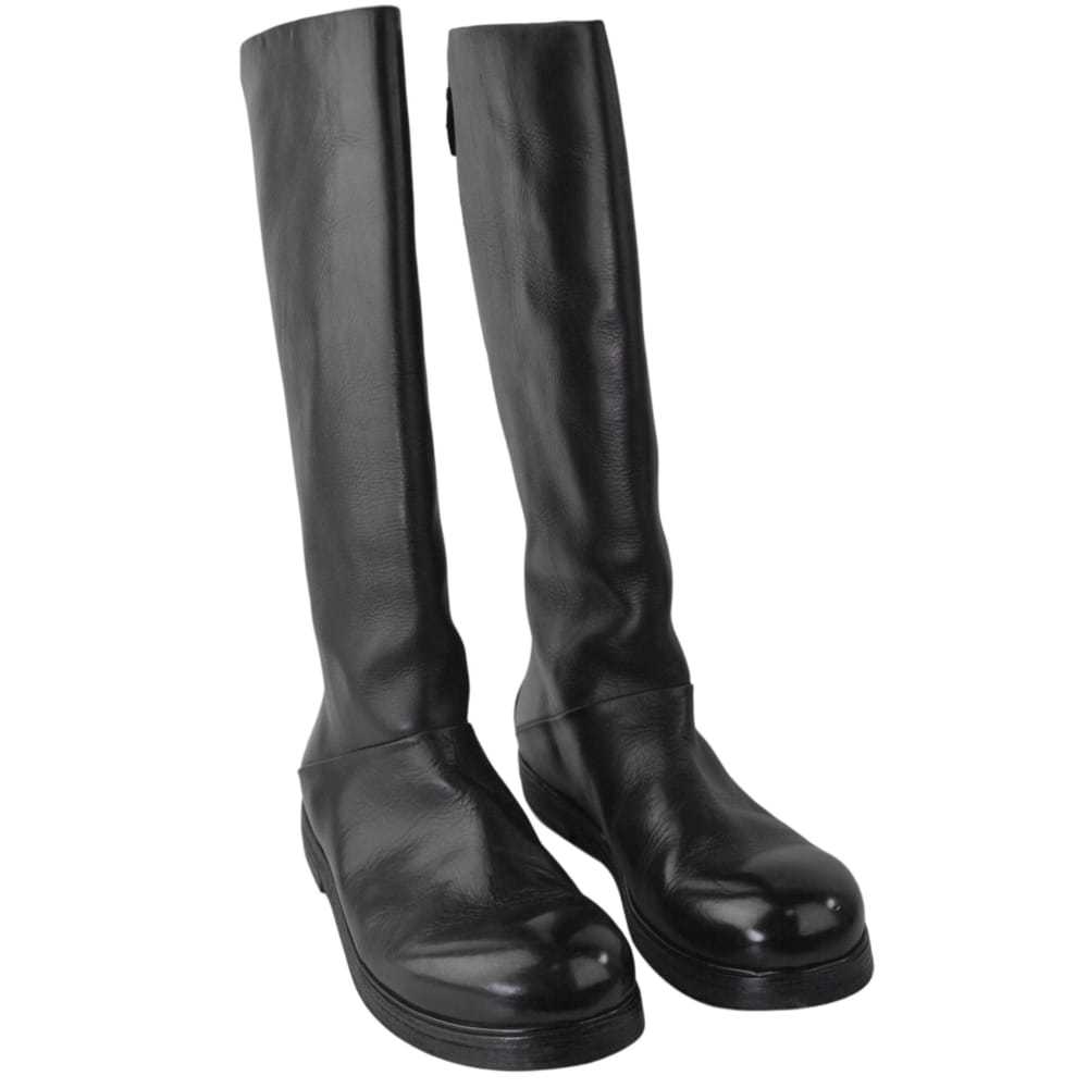 Marsèll Leather wellington boots - image 2