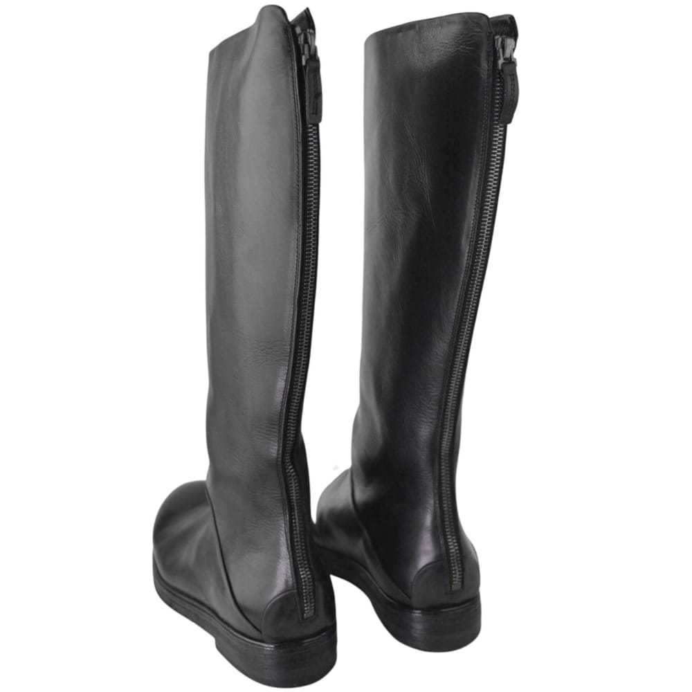 Marsèll Leather wellington boots - image 3