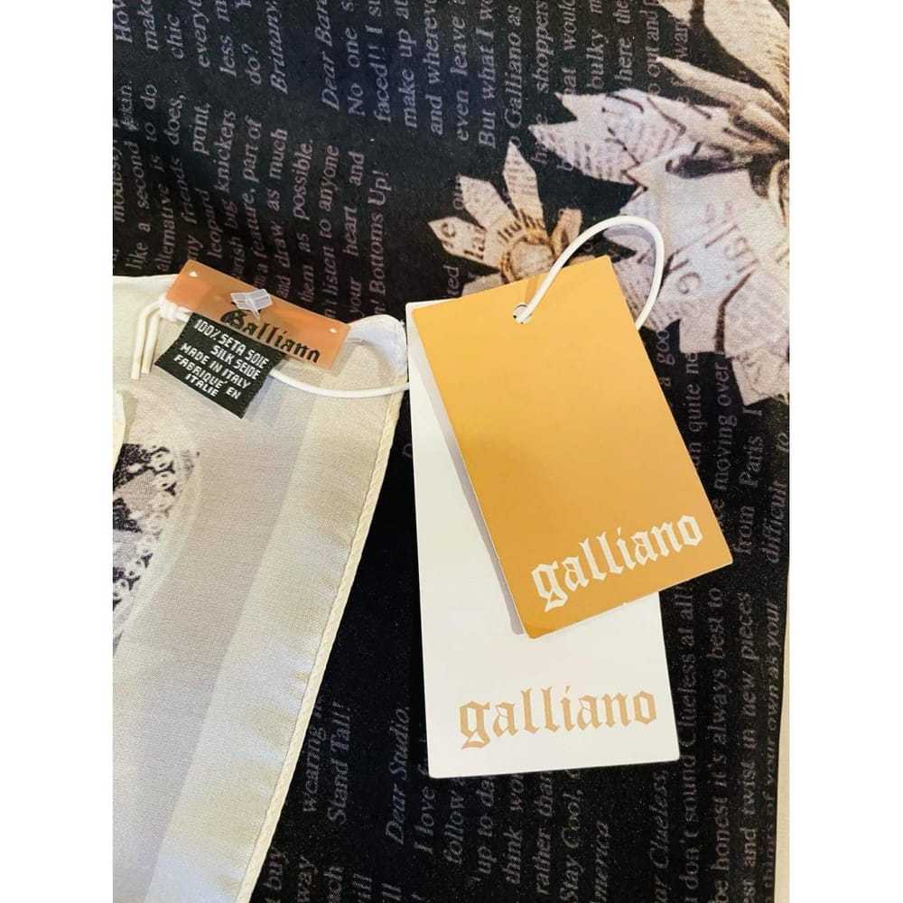 John Galliano Silk scarf - image 9
