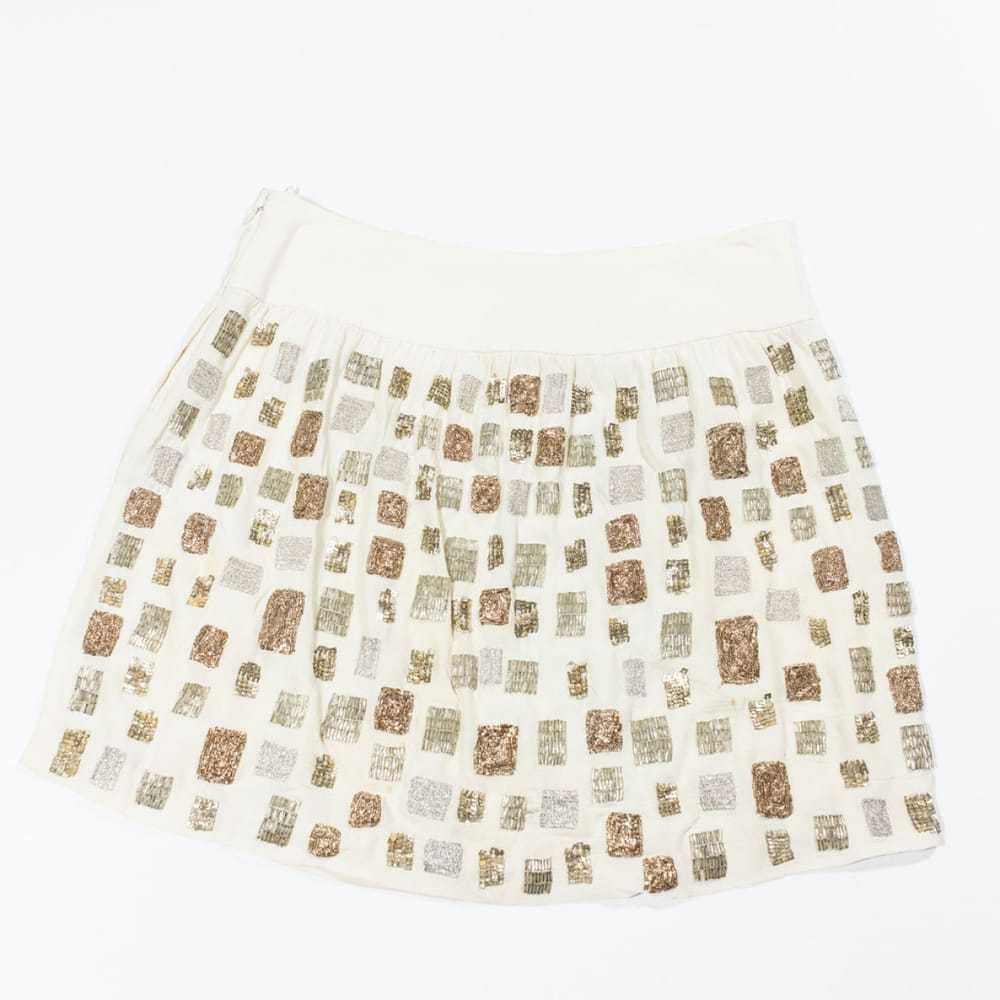 Club Monaco Silk mini skirt - image 3