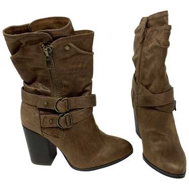 Carlos Santos Leather ankle boots