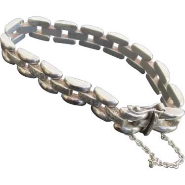 Italian Sterling Link Chain circa 1980s'