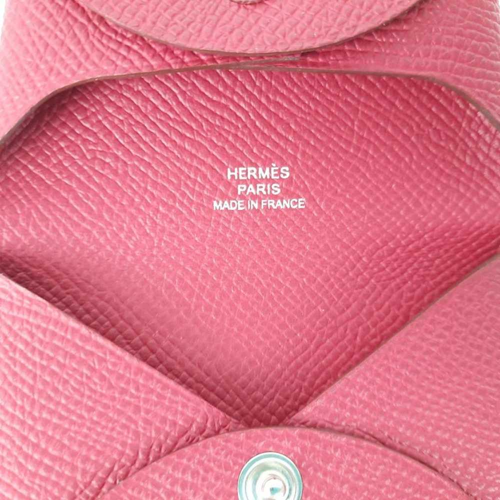 Hermès Bastia leather purse - image 3