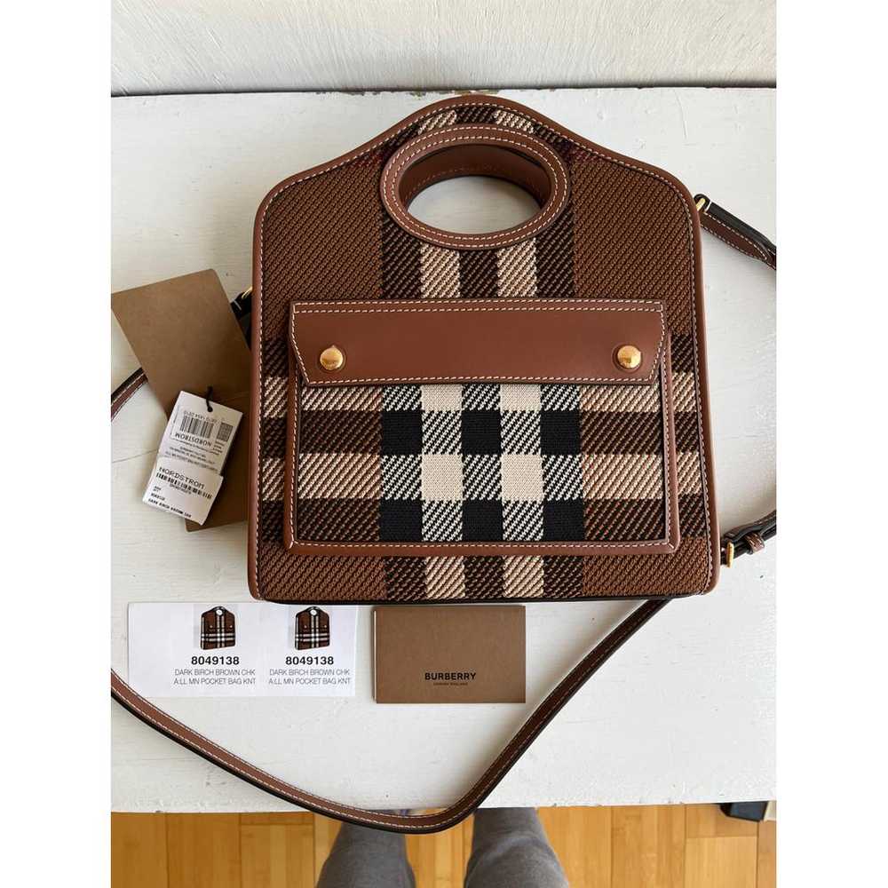 Burberry Pocket leather handbag - image 10