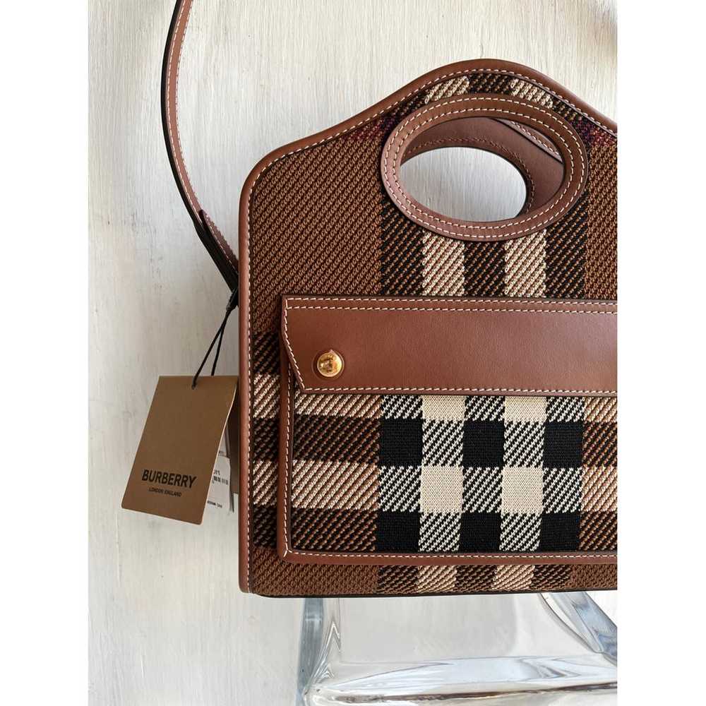 Burberry Pocket leather handbag - image 3