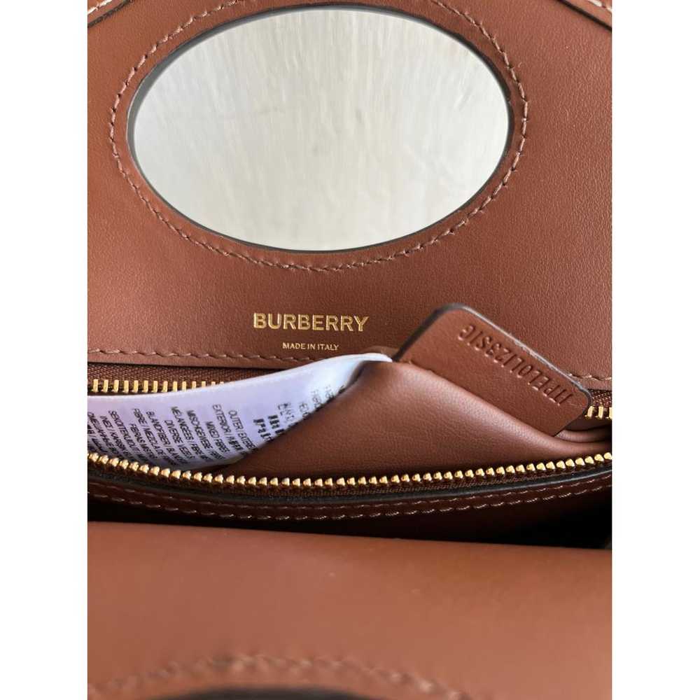 Burberry Pocket leather handbag - image 8