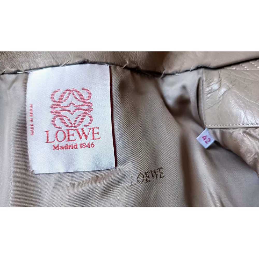Loewe Leather blazer - image 2