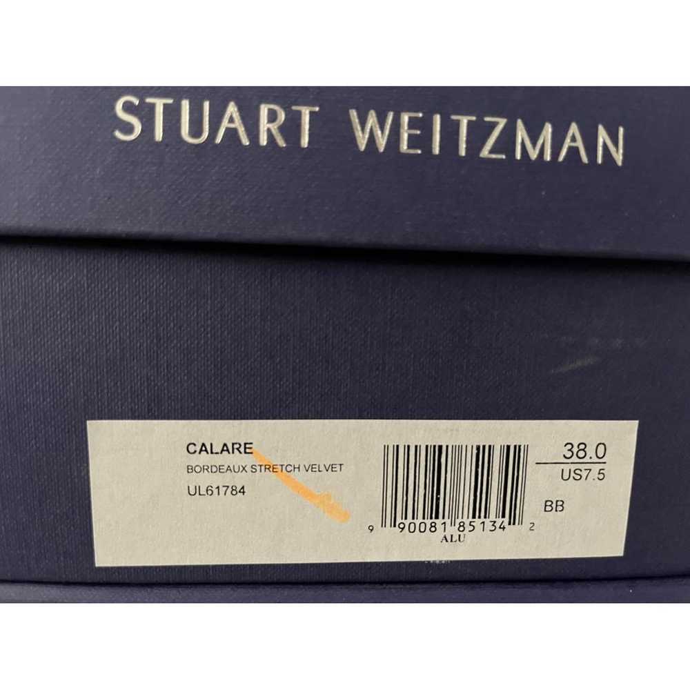 Stuart Weitzman Velvet ankle boots - image 9
