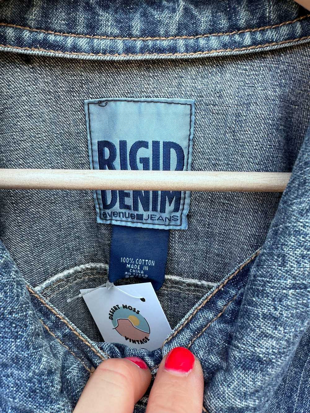 Rigid Denim Jacket 26/28 - image 3