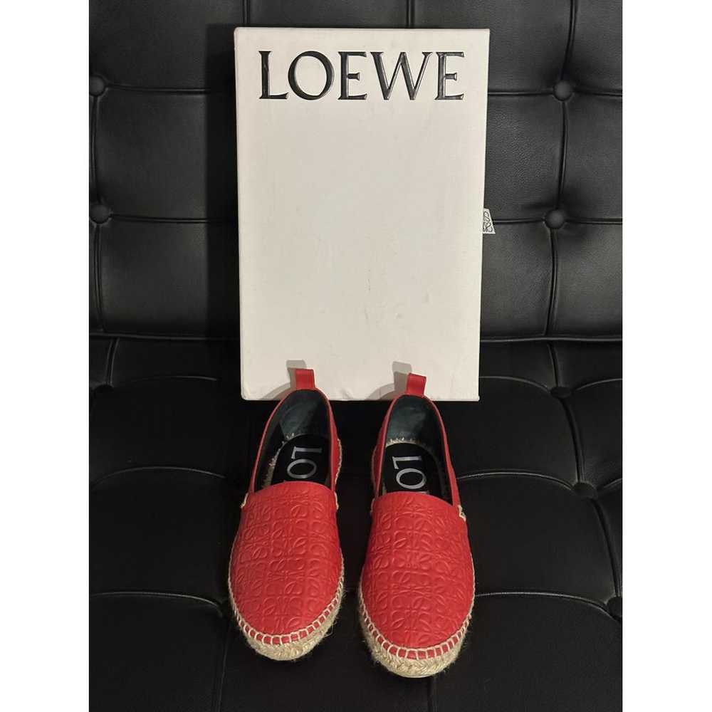 Loewe Leather espadrilles - image 4